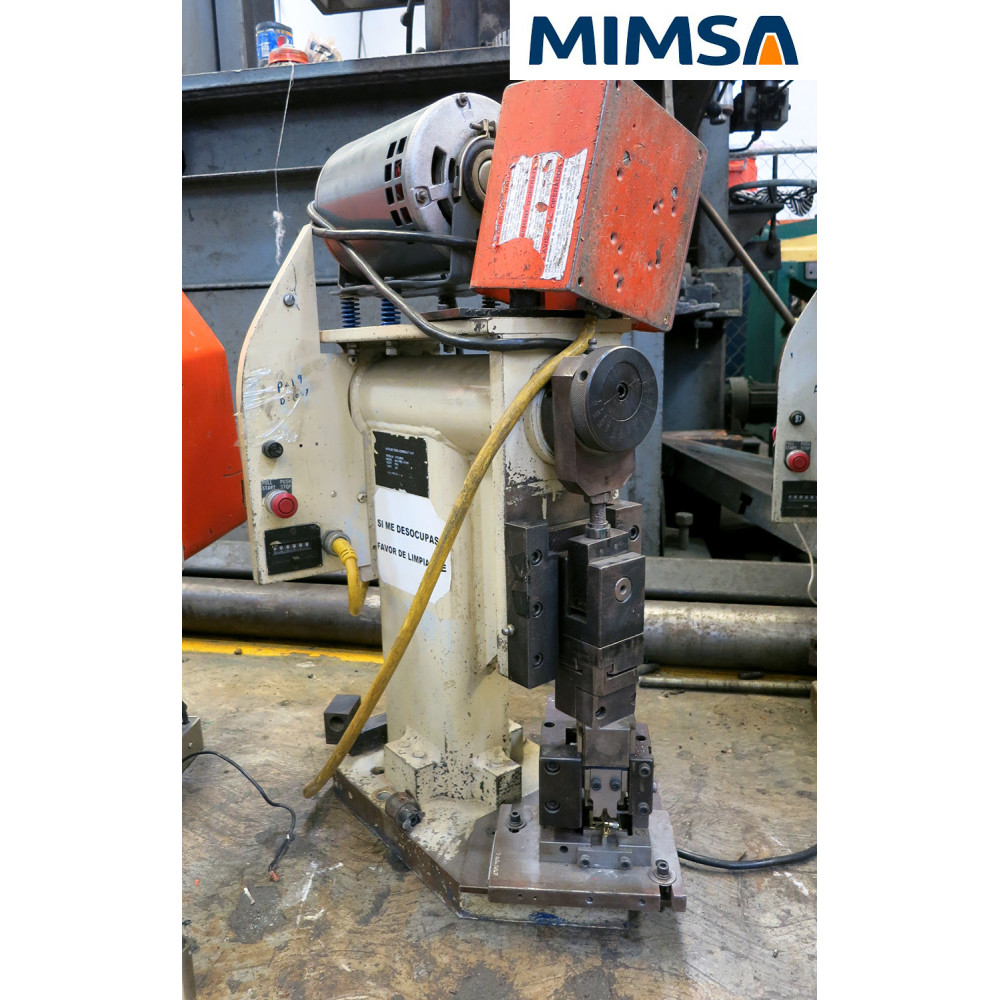 [trq-999] trq-999 Prensa tipo C de acción mecánico, capacidad 1.5 toneladas, marca MASTER CRIMP