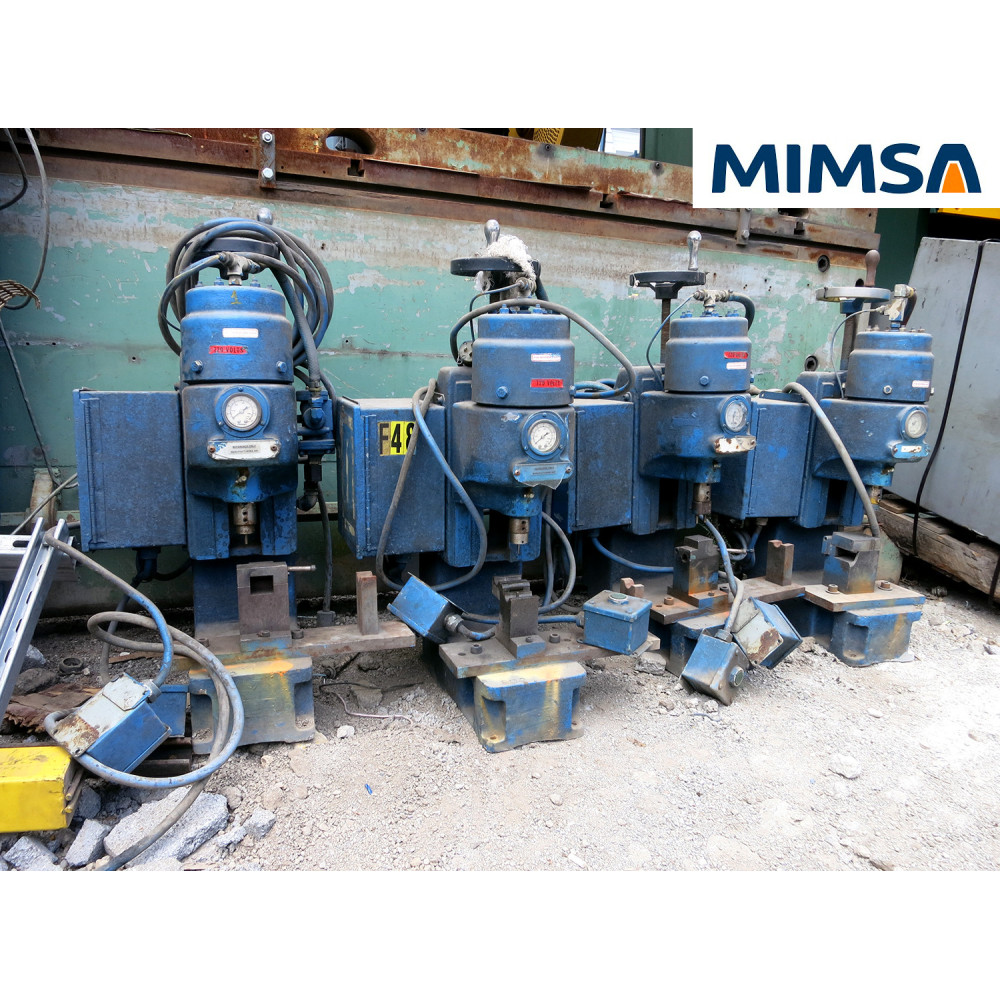 [trq-962] trq-962 Prensa tipo C de acción neumática, capacidad 2 toneladas, s/n. 817 marca FANCO