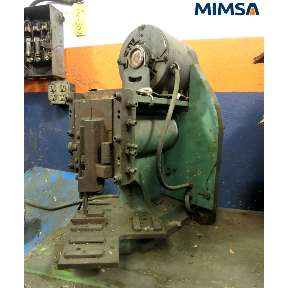[trq-451] trq-451 Troqueladora tipo C, capacidad 1 Ton, marca Automachine