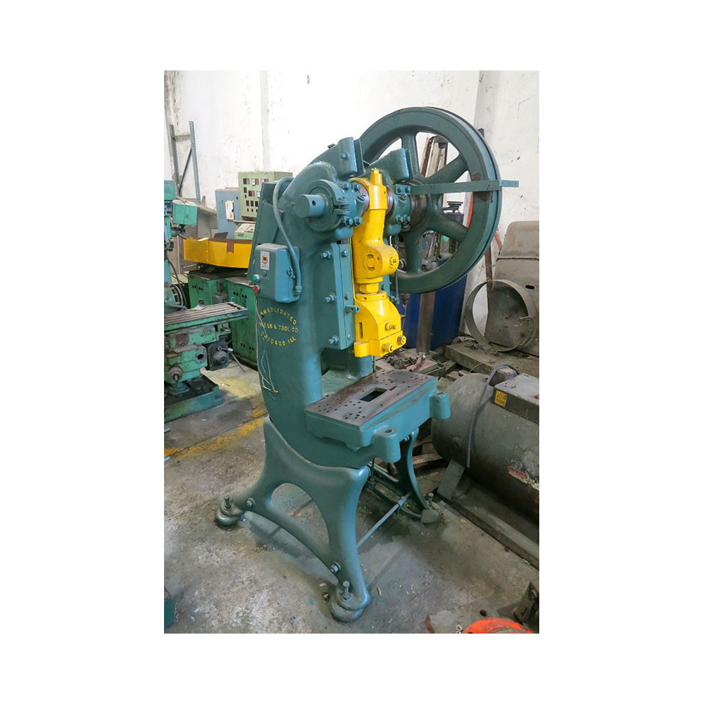 [trq-586] trq-586 Prensa troqueladora tipo OBI No.4, capacidad 40 Ton, marca Bliss