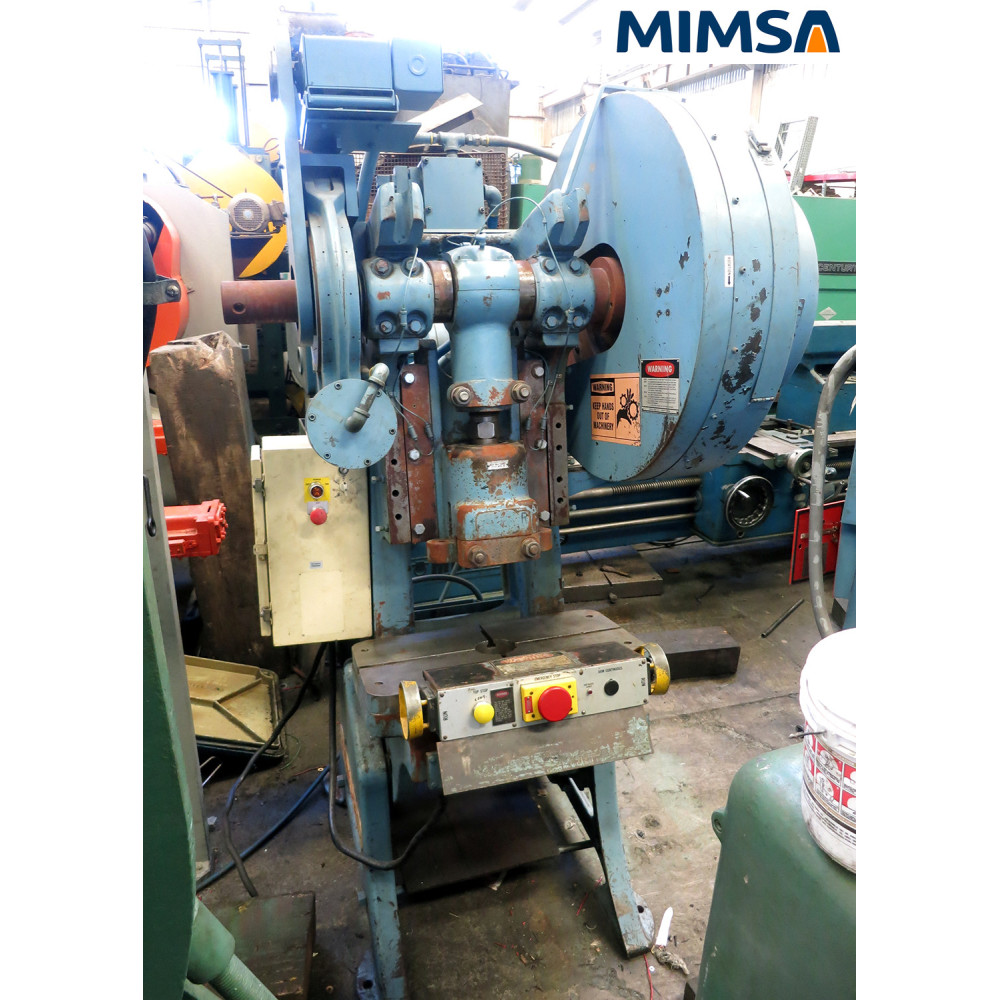 [trq-819] trq-819 Prensa Troqueladora tipo OBI No. 4, capacidad 46 Ton, marca Federal