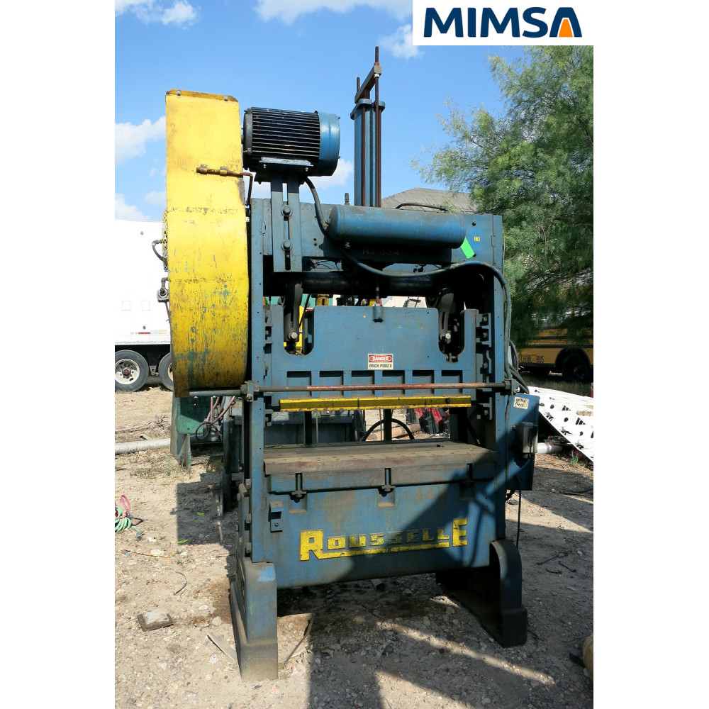 [trq-804] trq-804 Prensa troqueladora tipo SSDC modelo 6SS44, capacidad 60 Ton, marca Rousselle