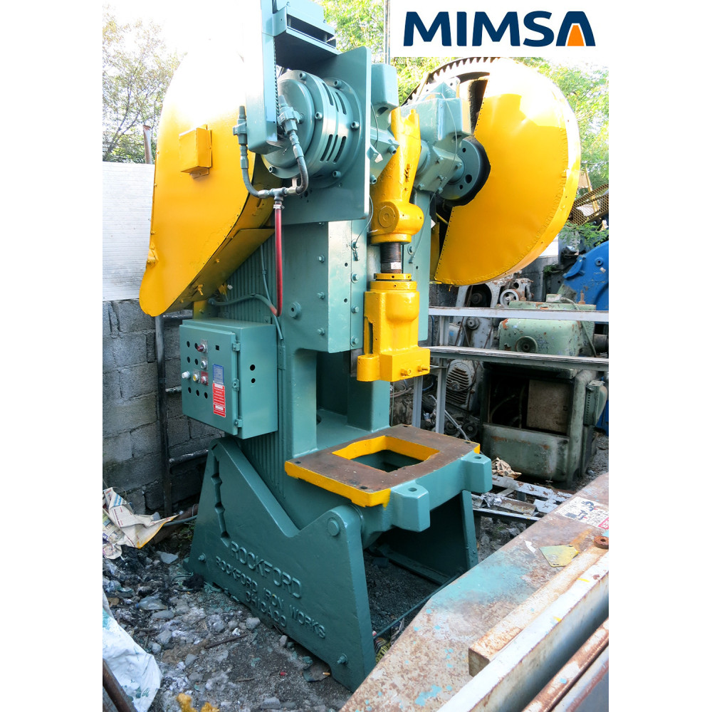 [trq-955] trq-955 Prensa troqueladora tipo OBI 61/2S, capacidad 70 Ton, marca ROCKFORD