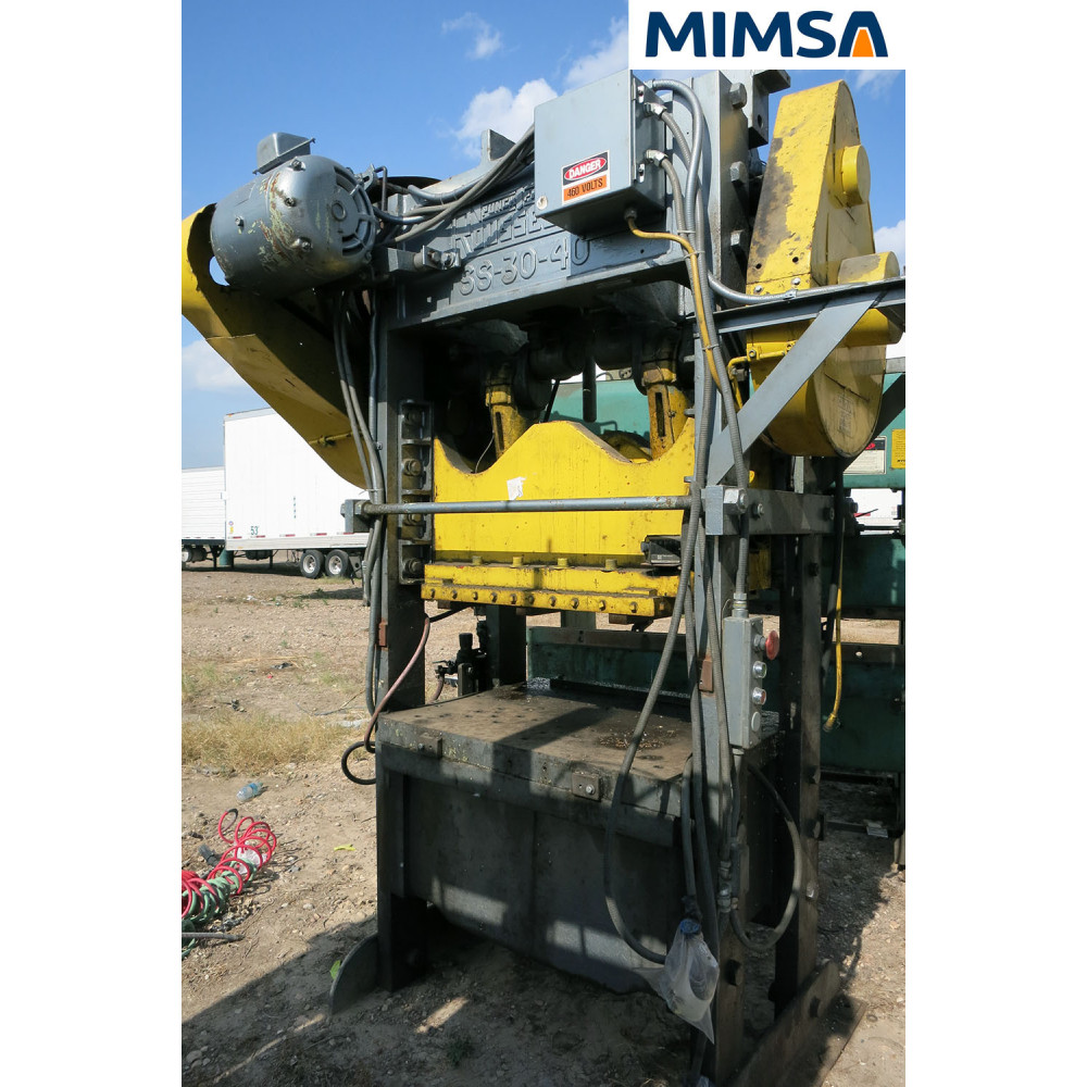 [trq-805] trq-805 Prensa troqueladora tipo SSDC modelo 8SS40, capacidad 80 Ton, marca Rousselle