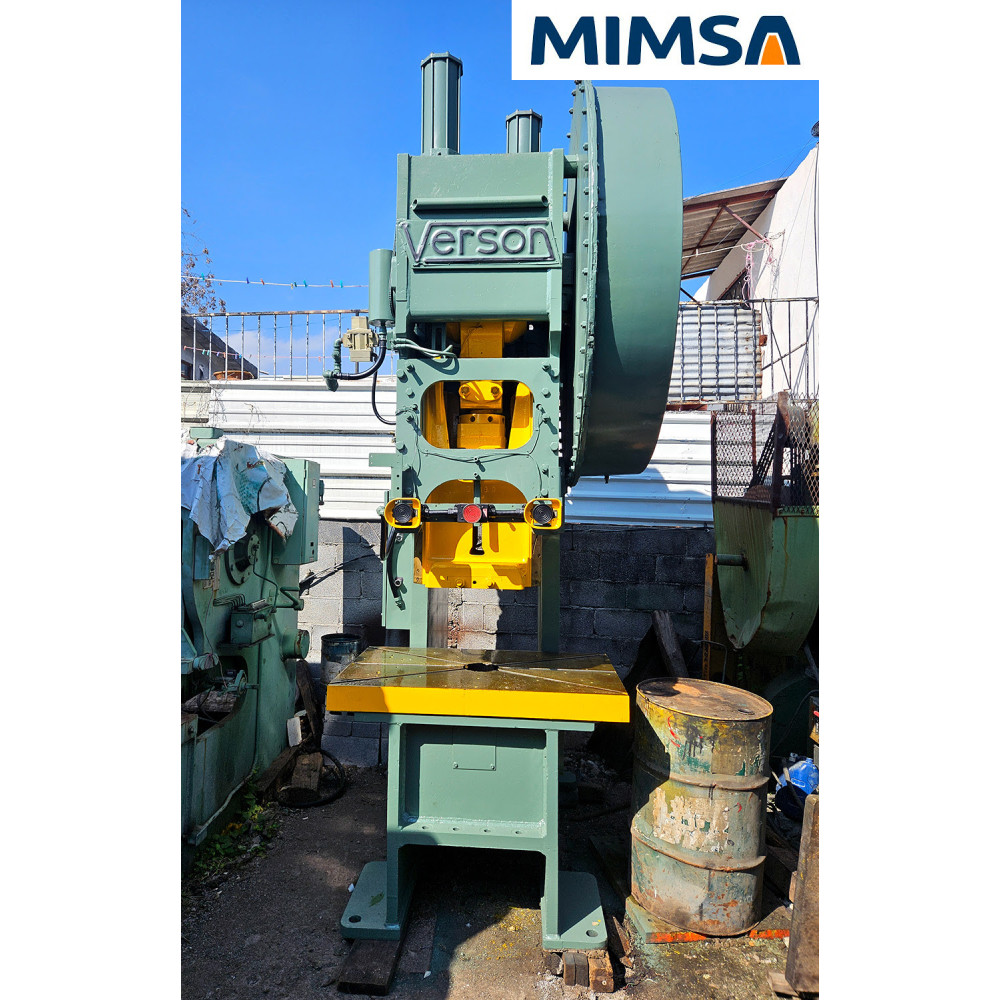 [trq-1016] trq-1016 Prensa troqueladora tipo OBS modelo 7.5OBG, capacidad 105 Ton, marca Verson