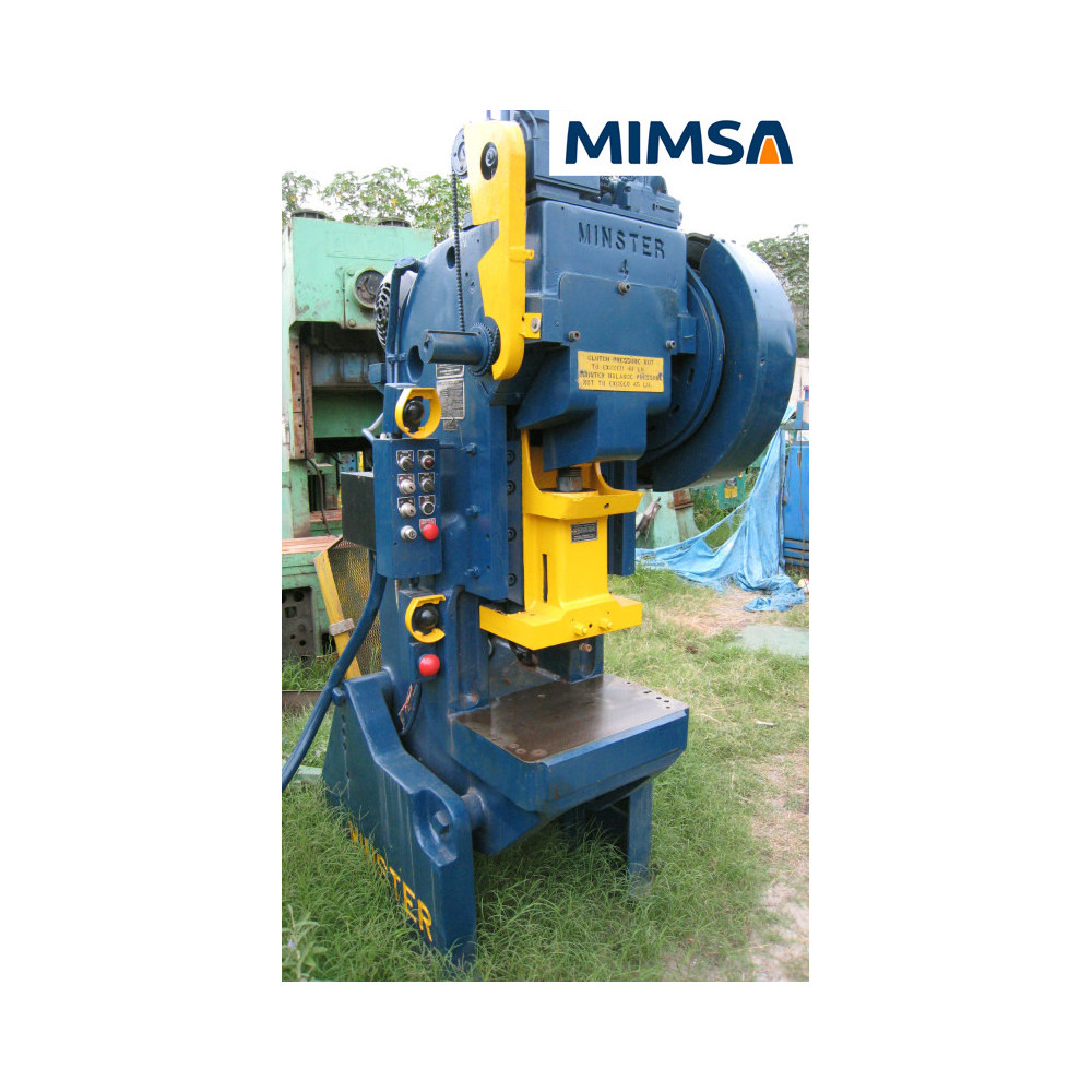 [trq-388] trq-388 Prensa troqueladora de alta producción tipo OBI No.4, capacidad 32 Ton marca MISTER