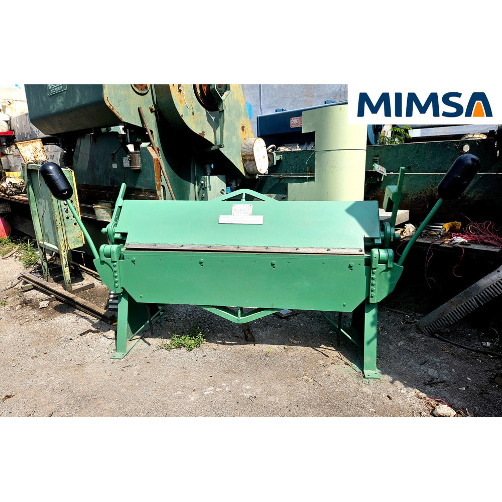 [lad-413] lad-413 Dobladora de batiente manual modelo SO-612, capacidad Ga.12 en 6ft, marca Chicago D&K