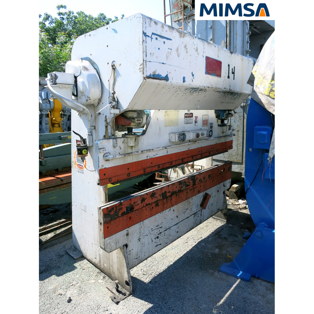 [lad-406] lad-406 Prensa dobladora mecánica modelo 68B, capacidad 55 Ton x 8ft marca Chicago D&K