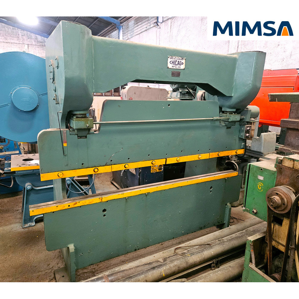 [lad-410] lad-410 Prensa dobladora mecánica modelo 6L8, capacidad 55 Ton x 8ft marca Chicago D&K