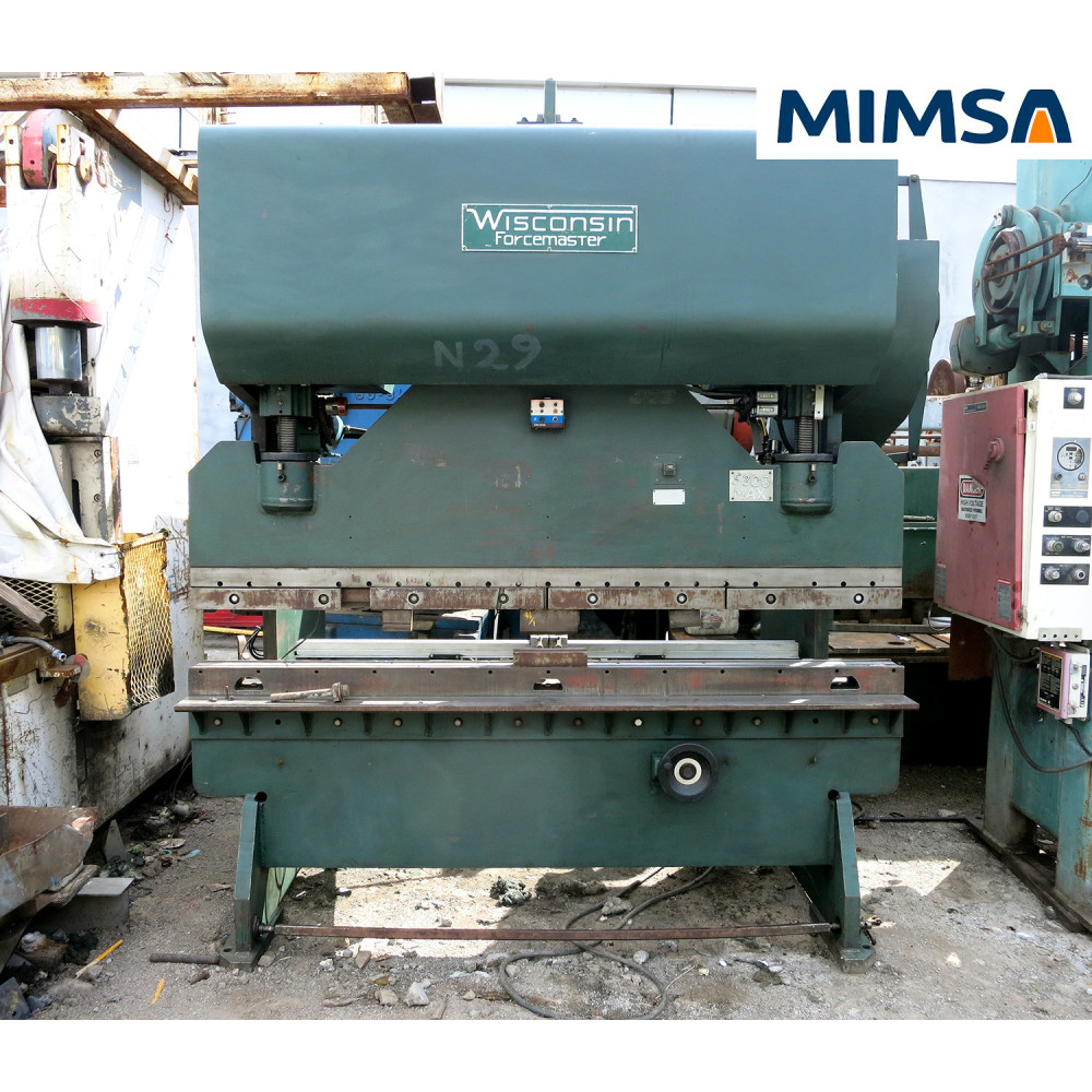 [lad-414] lad-414 Prensa dobladora mecánica modelo 8FM150, capacidad 90 Ton x 8ft marca Winconsin Forcemaster