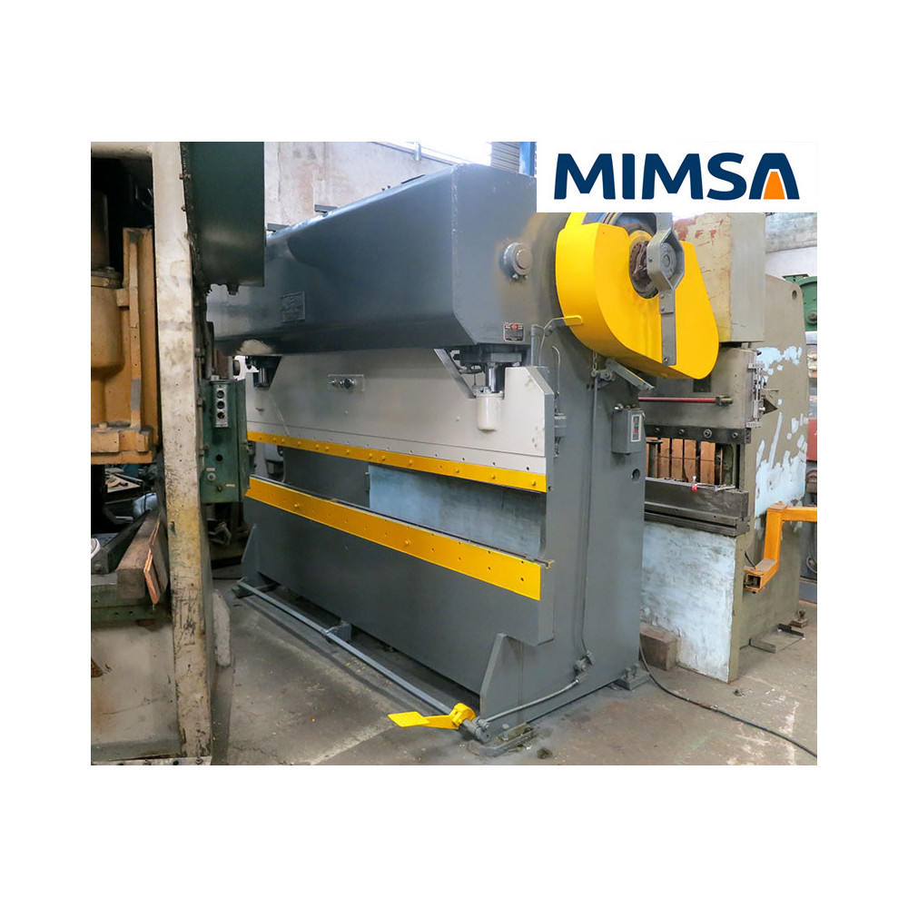 lad-279 Dobladora de cortina mecánica modelo HD10, capacidad 100 Ton x 10 ft, marca Wisconsin
