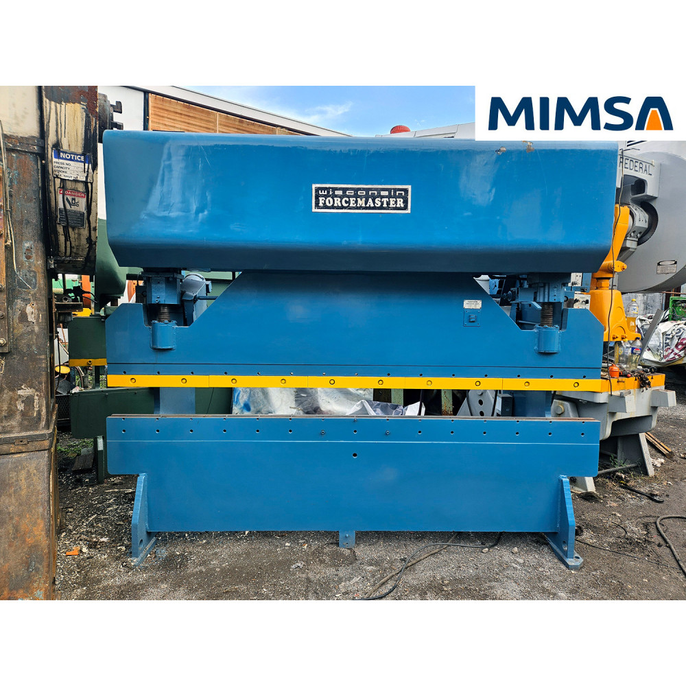 [lad-417] lad-417 Dobladora de cortina mecánica modelo 10FM100, capacidad 100 Ton x 10 ft, marca Wisconsin