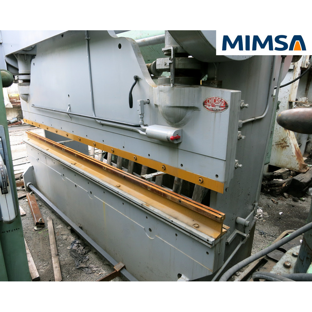 [lad-430] lad-430 Dobladora de cortina mecánica modelo 810R, capacidad 150 Ton x 10ft, marca Chicago D&K