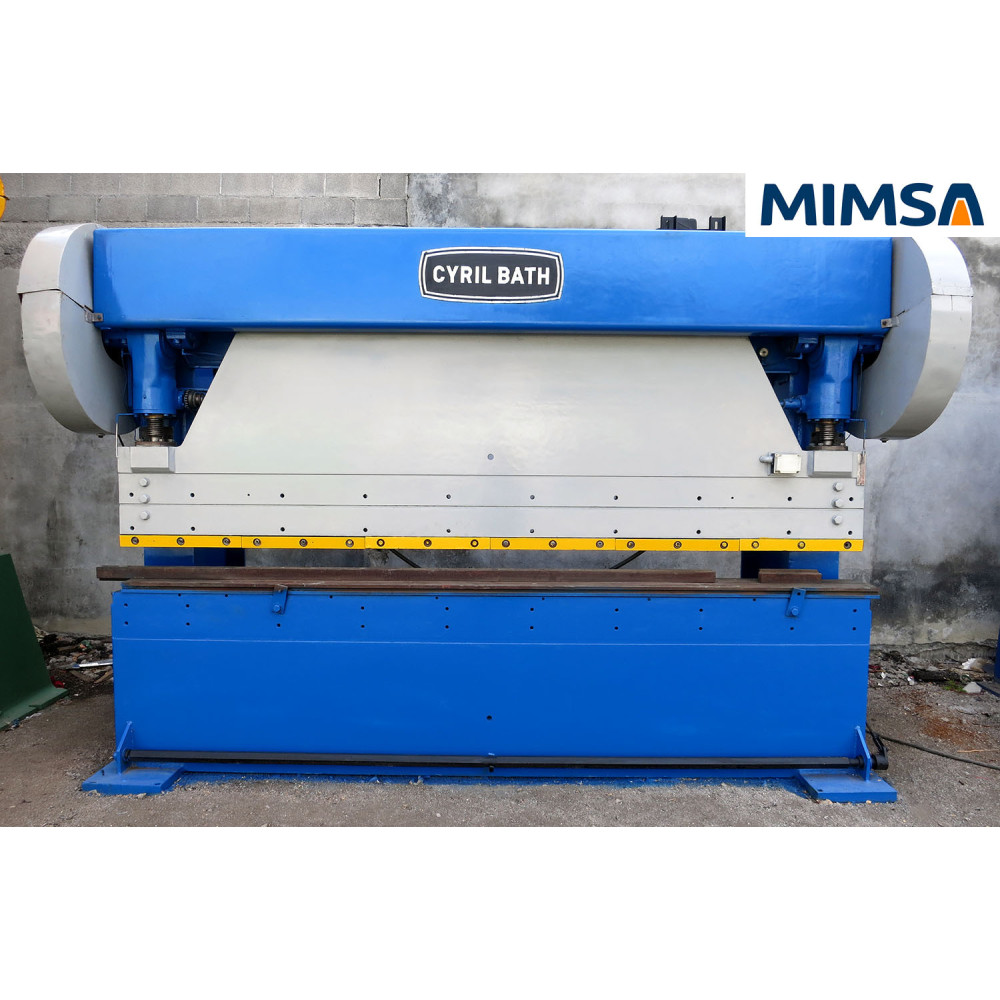 lad-362 Prensa dobladora mecánica modelo 15010, capacidad 150 Ton x 12ft marca Cyril Bath