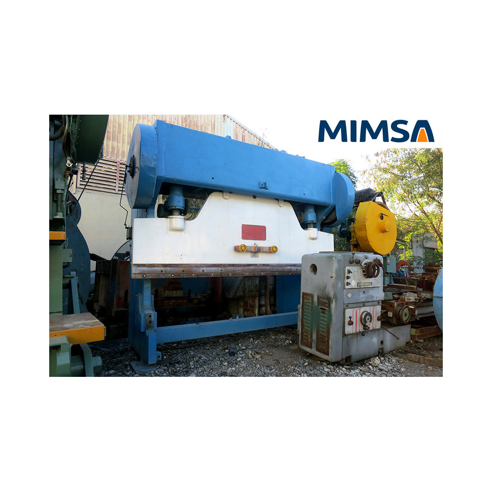 [lad-257] lad-257 Dobladora de cortina mecánica, 375 Ton x 12.5ft marca Chicago D&K