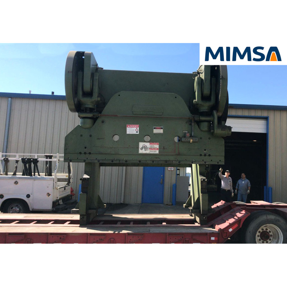 lad-339 Prensa dobladora de cortina mecánica Series 34, capacidad 750 Ton x 12ft marca CINCINNATI