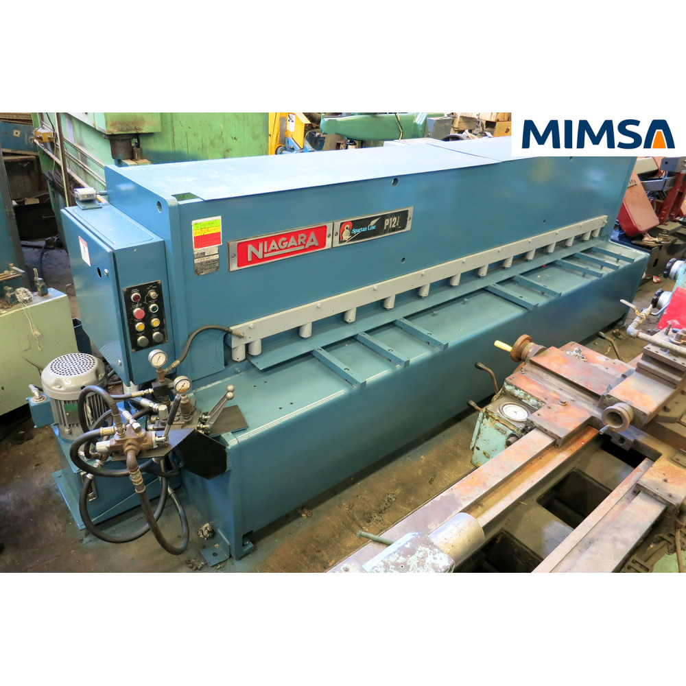 [lac-220] lac-220 Cizalla de acción hidráulica, capacidad 3/16" en 12ft, marca Niagara