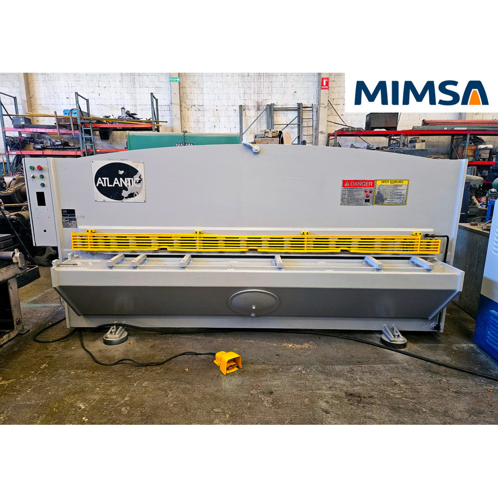 [lac-281] lac-281 Cizalla de acción hidráulica modelo HDE10.1/4, capacidad 1/4" en 10ft, marca Haco Atlantic