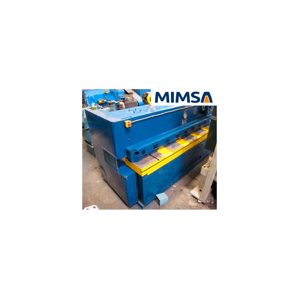 [lac-109] lac-109 Cizalla mecánica modelo NG-8A, capacidad 8mm (5/16") x 2500mm (101"), marca Zamech