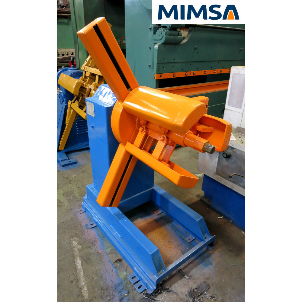 [lam-608] lam-608 Desenrollador de mandril manual modelo 60, capacidad 2,000 Lbs x 19" ancho, marca American
