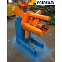Desenrollador de mandril motorizado modelo 60, capacidad 2,500 Lbs x 22" ancho, marca American