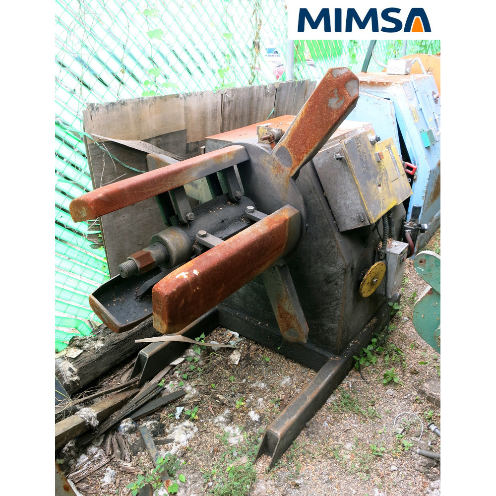 [lam-613] lam-613 Desenrollador de mandril motorizado modelo 60, capacidad 4,000 Lbs x 28" ancho, marca American