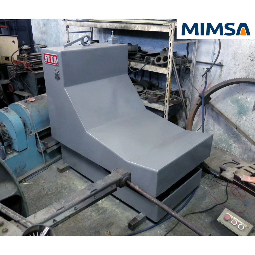 [lam-589] lam-589 Carro cargador de rollos hidráulico (Coil car), capacidad 15,000 Lbs marca SECO