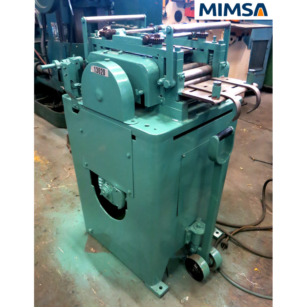 [lam-554] lam-554 Nivelador de lámina de precisión modelo 208-17, capacidad Ga.23 (0.025") x 8" ancho, marca Littell
