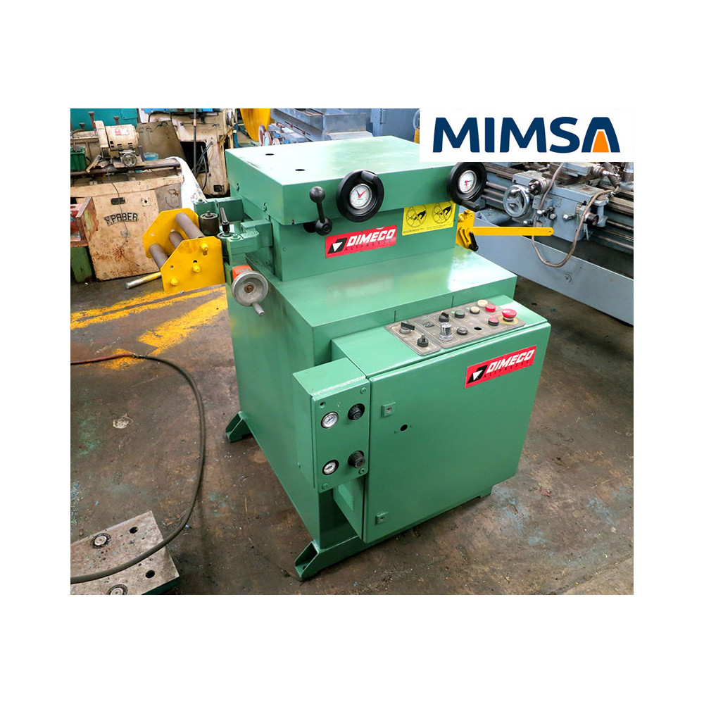 [lam-406] lam-406 Nivelador de lámina de precisión modelo 1681/A/VV, Capacidad 0.15 - 1.5mm (Ga.38 - Ga.16), 8" ancho, marca DIMECO