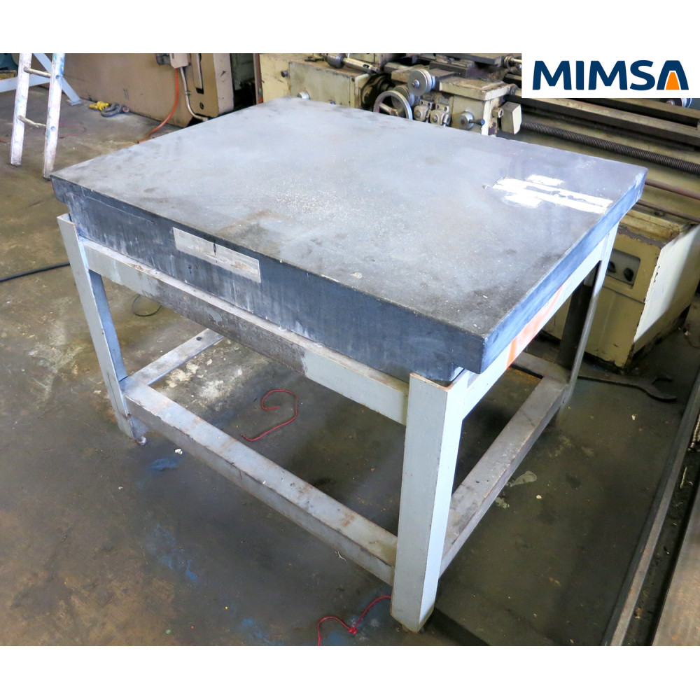 [msc-836] msc-836 Mesa de medicion de granito, capacidad 36" x 48", marca WF LONG