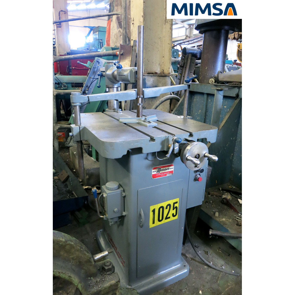 MSC-759 Maquina para fabricación de cuñeros en alta producción MARCA MORRISON, mesa 24" x 27"