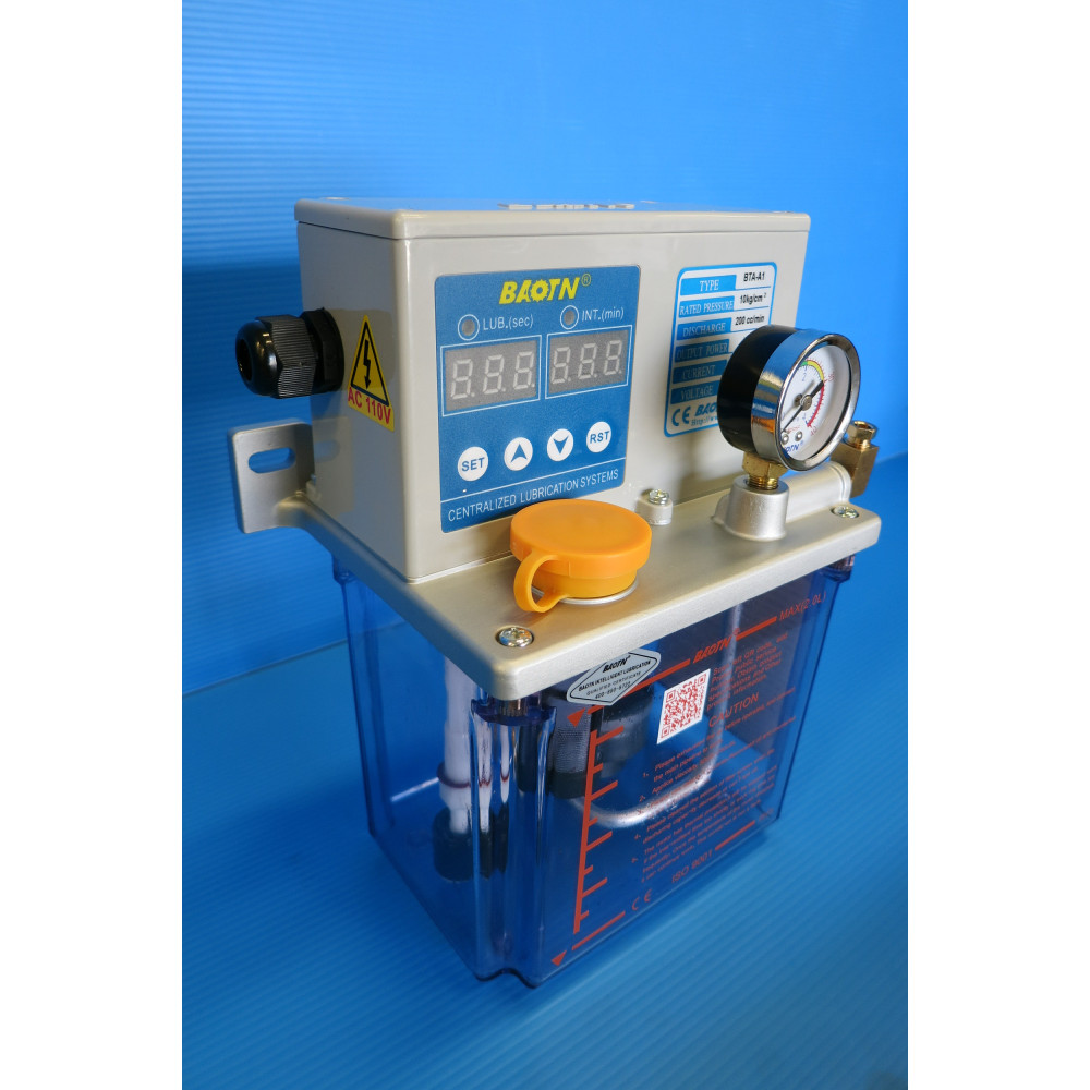 ref-018 Baton Bomba de lubricación centralizada eléctrica programable modelo BTA-A12, para aceite