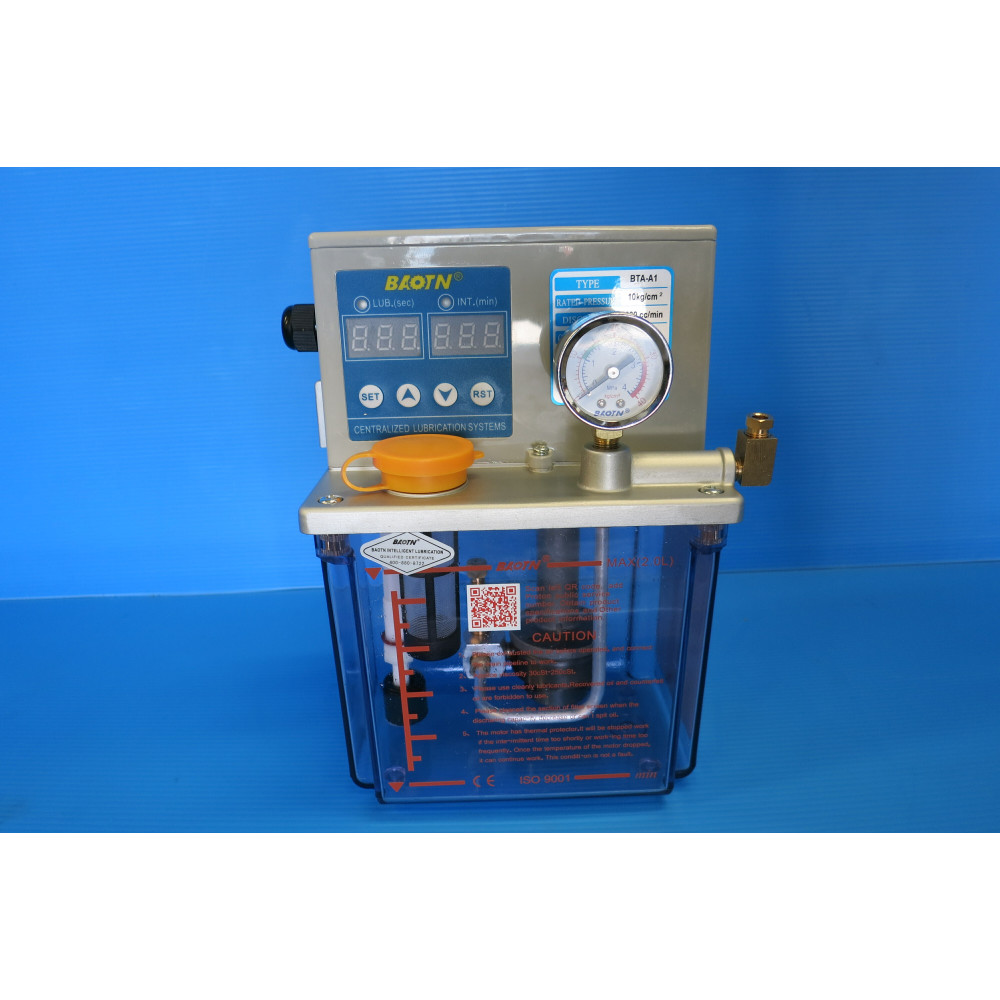 [ref-019] ref-019 Baton Bomba de lubricación centralizada eléctrica programable modelo BTA-A12, para aceite