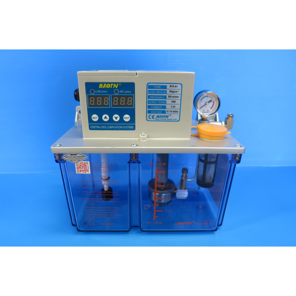 [ref-021] ref-021 Baton Bomba de lubricación centralizada eléctrica programable modelo BTA-A14, para aceite