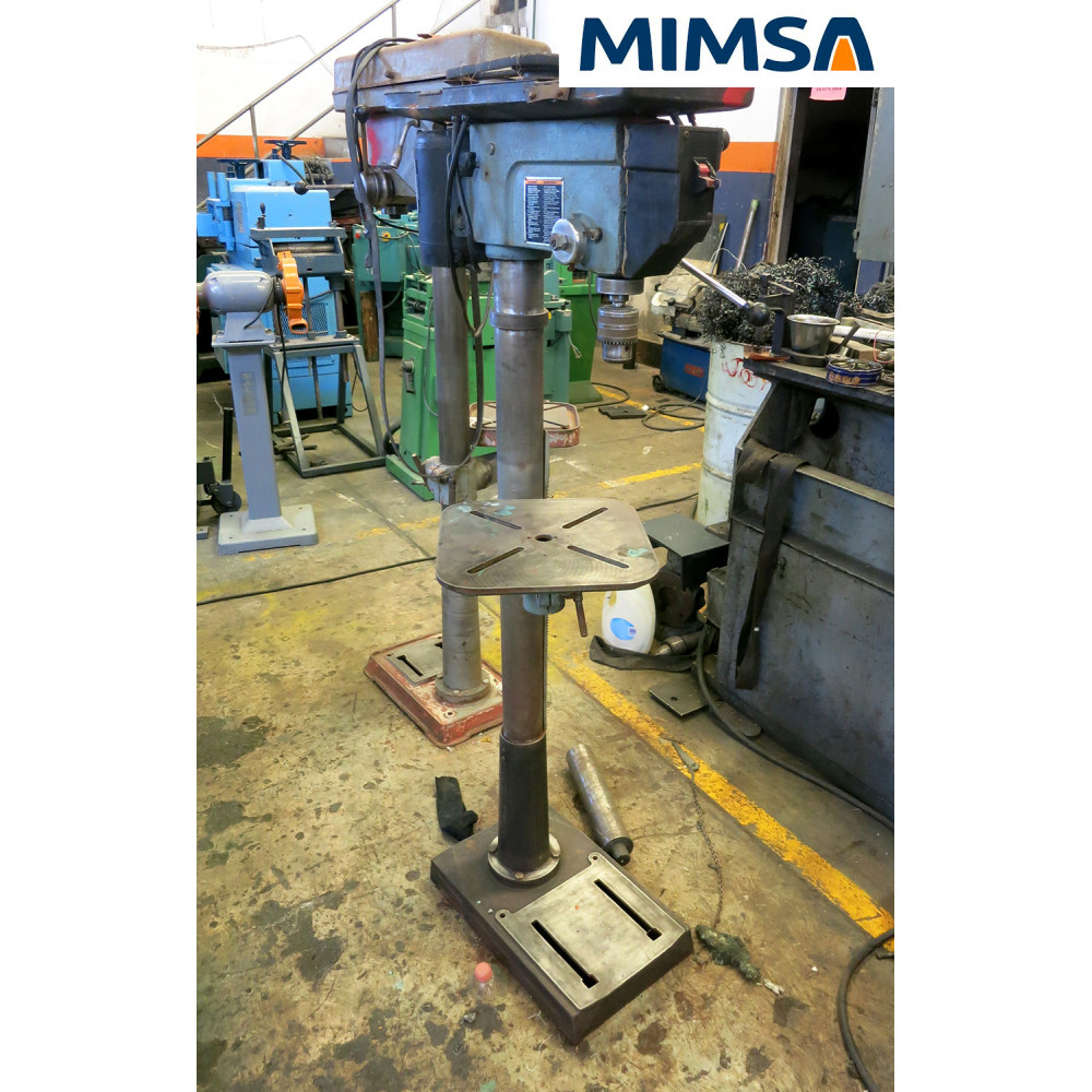 [tlc-141] Taladro de columna de banco manual, cono MT2 , capacidad 5/8", DELTA