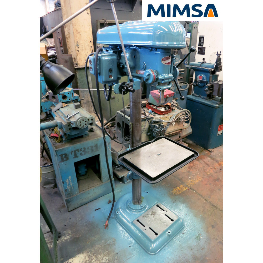 [tlc-144] Taladro de columna manual, cono MT2, mesa 12" x 17", marca Delta