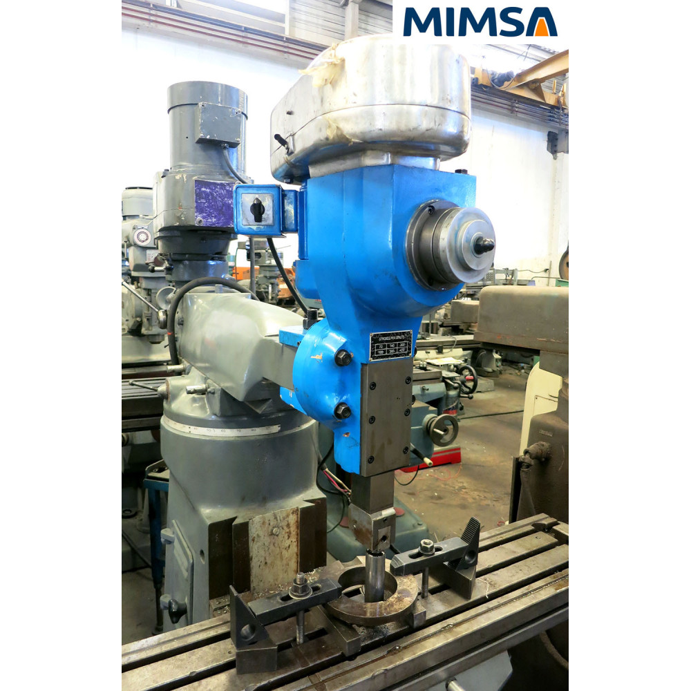 [msc-788] msc-788 Cabezal escoplo "nuevo" para montaje en fresadora vertical marca SM