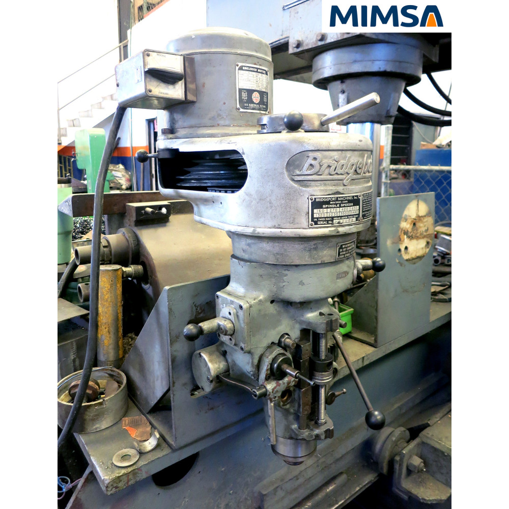 frv-385 Cabezal basculante para fresadora Vertical, marca Bridgeport