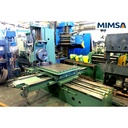 Mandriladora universal, husillo 80 mm x 700 mm de largo, mesa 100 cm x 112 cm, marca WMW (Union)