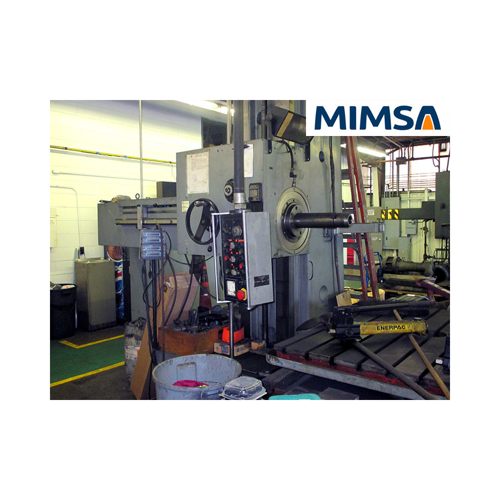 Mandriladora universal, husillo 100mm x 800 mm, mesa 125 x 140 cm (49" x 55"), marca WMW (Union)