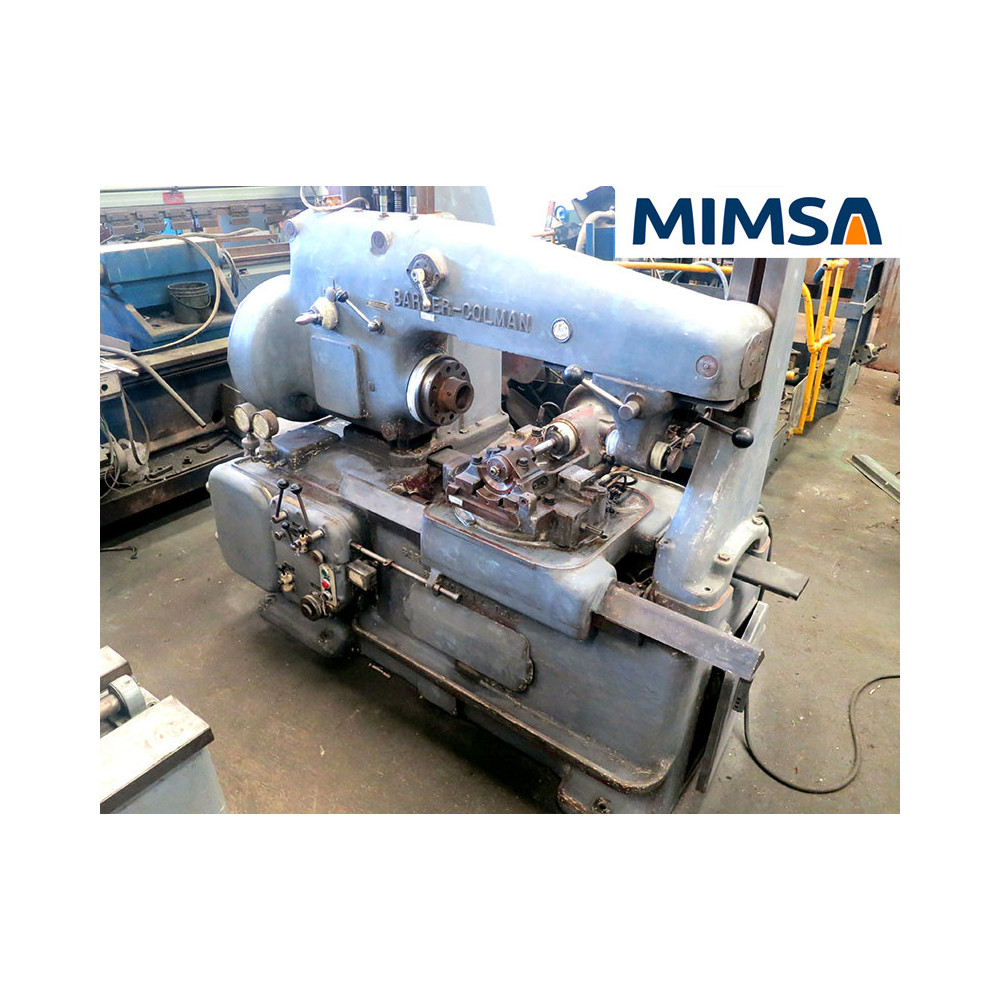 msc-665 Generadora de engranes modelo 14-15, capacidad máxima 14" marca Barber Colman