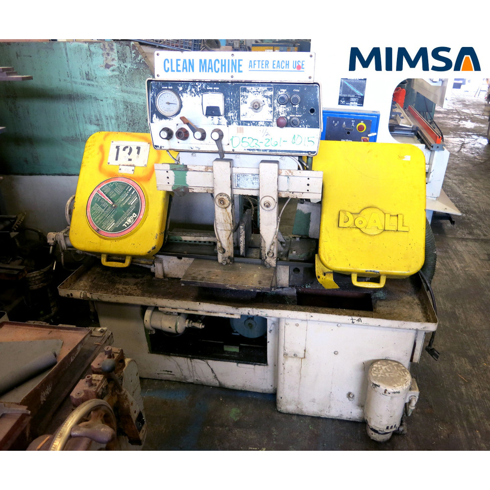 msc-860 Sierra cinta automática hidráulica, capacidad 12" marca Doall